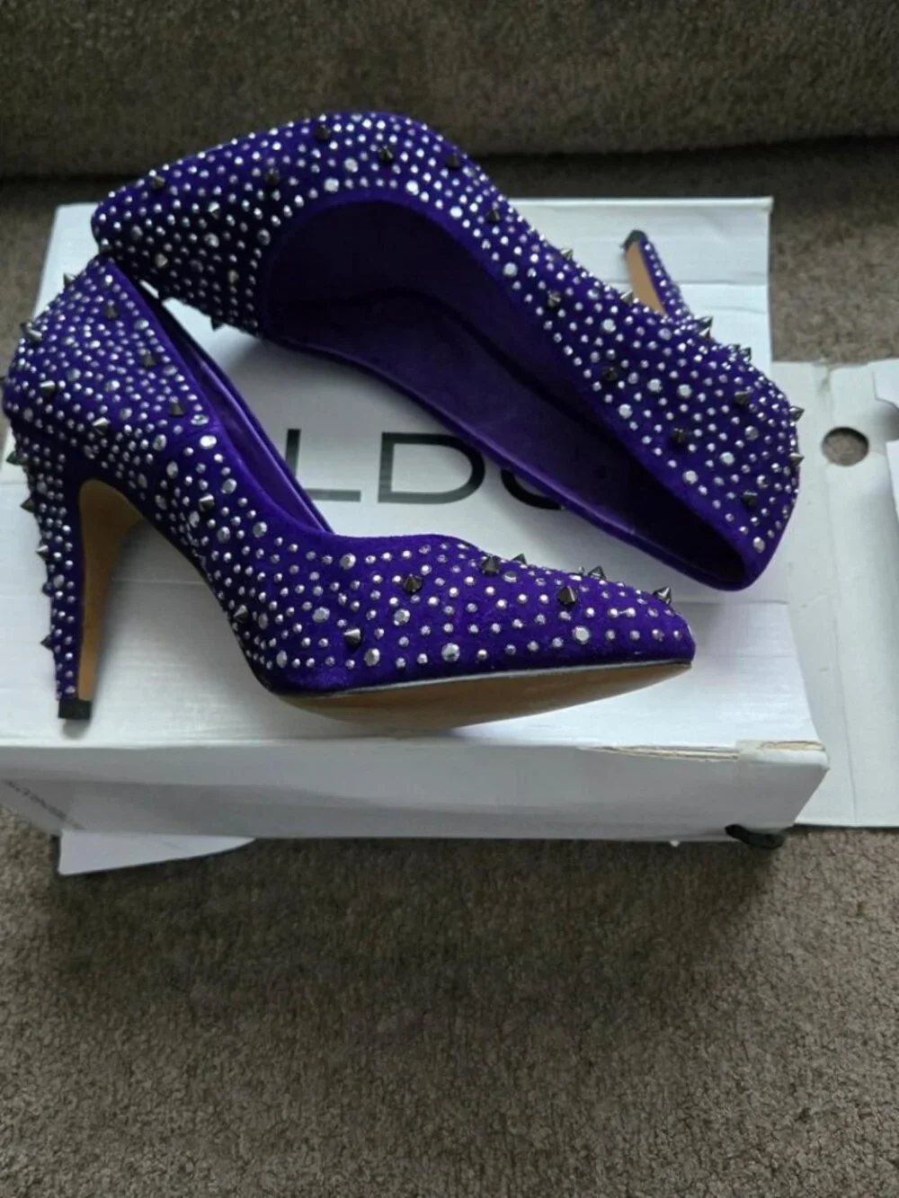 ALDO Women's Purple Courts